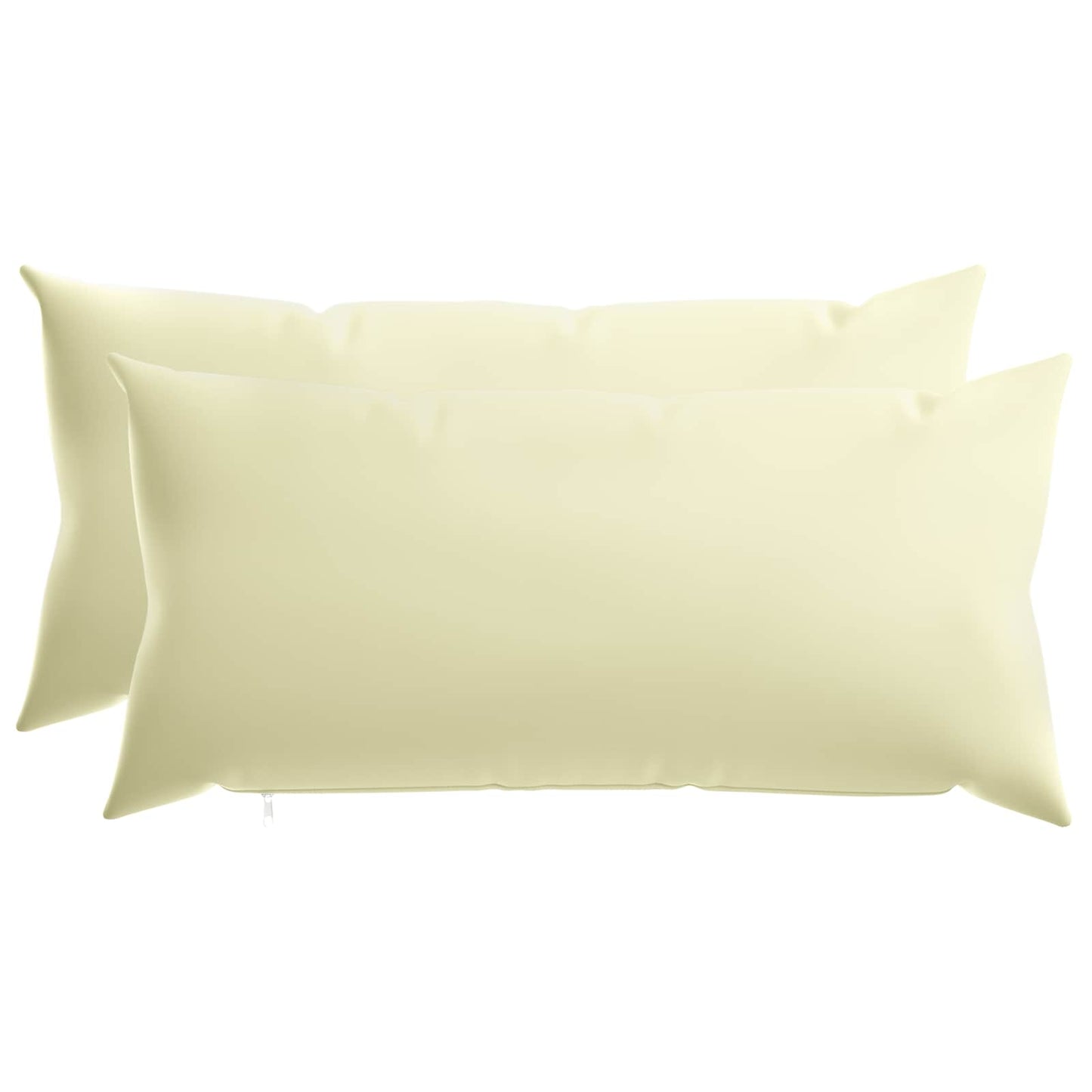 Pudebetræk 2 pcs HEERLEN Cremefarvet 40 x 70 cm Polyester