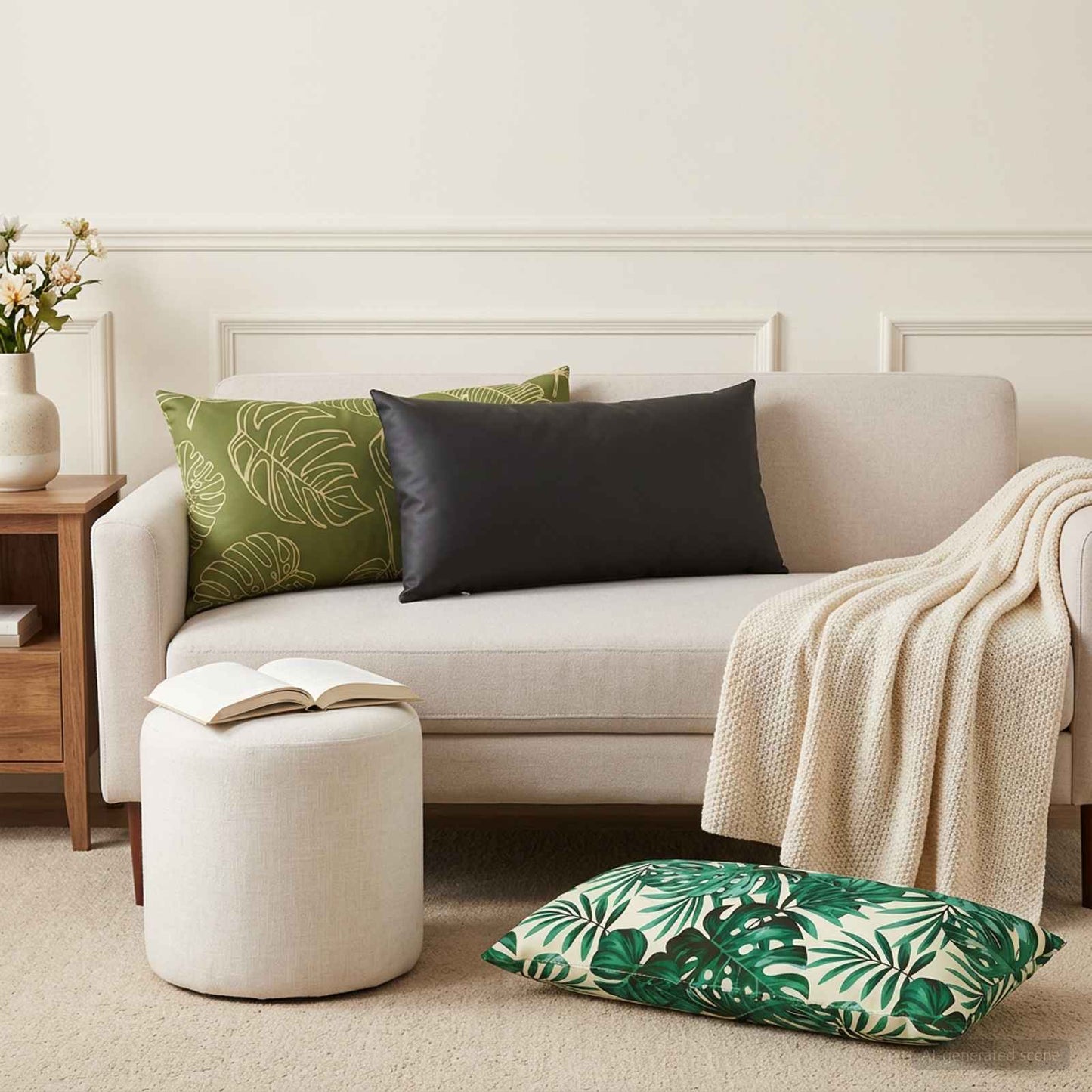Pudebetræk 6 pcs HEERLEN Flerfarvet 40 x 70 cm Polyester