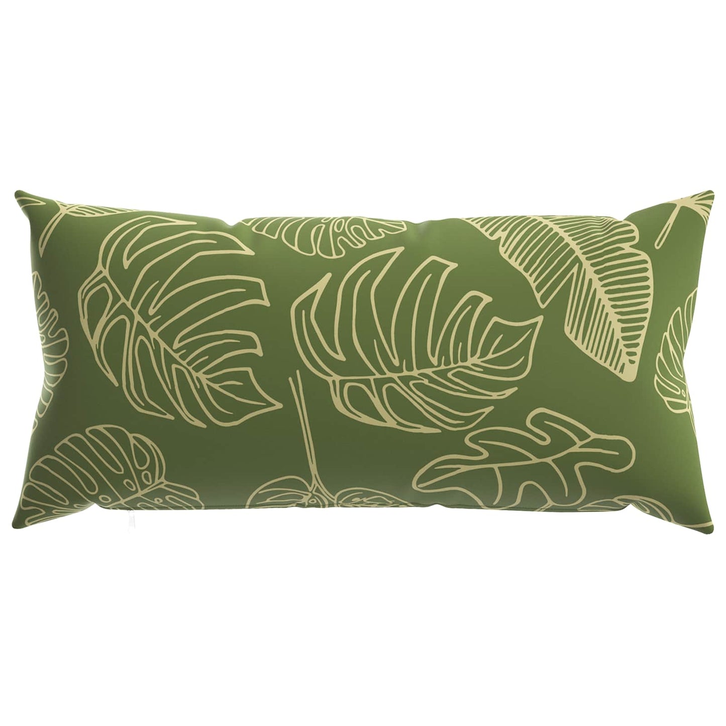 Pudebetræk 6 pcs HEERLEN Bladdesign 40 x 70 cm Polyester