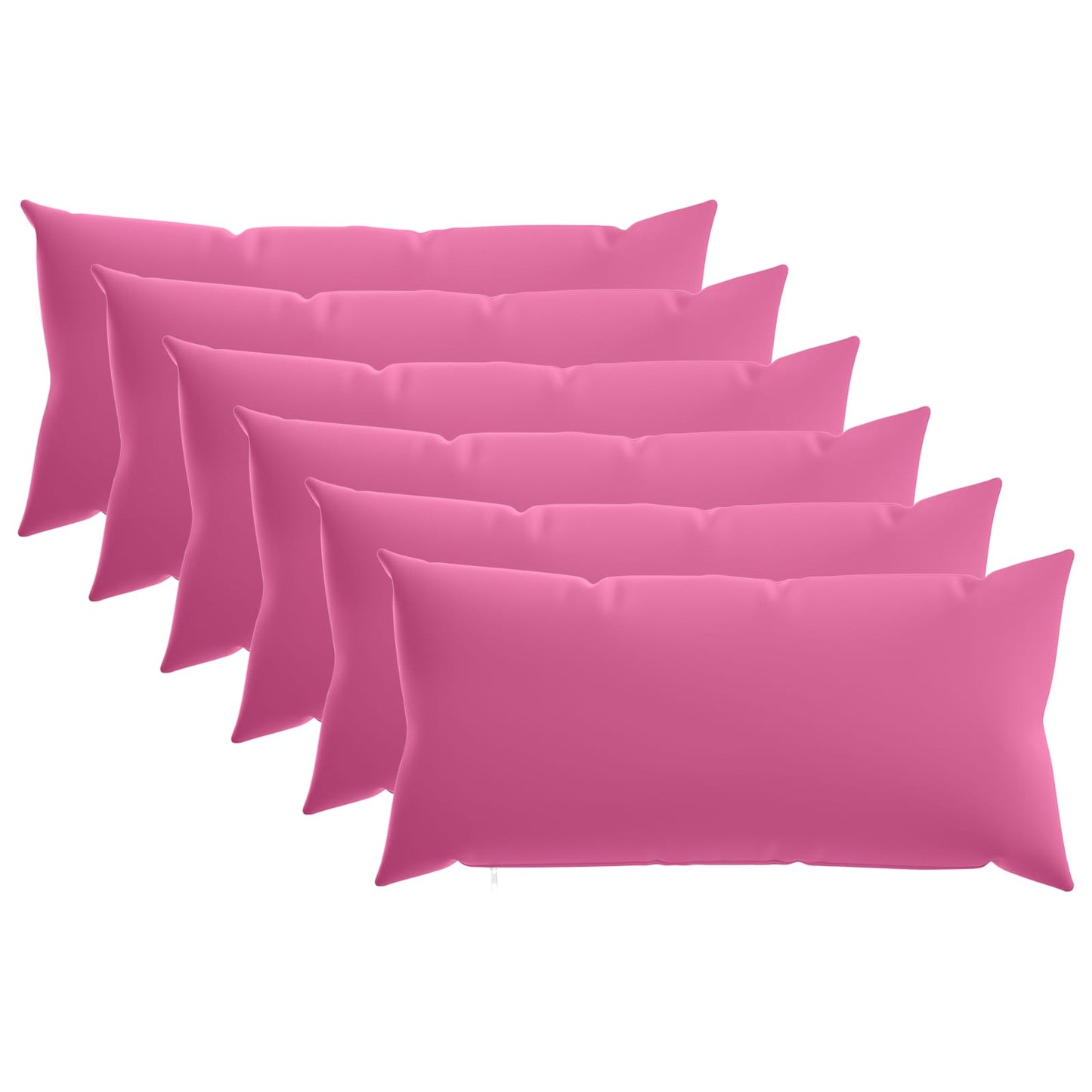 Pudebetræk 6 pcs HEERLEN Lyserød 40 x 70 cm Polyester