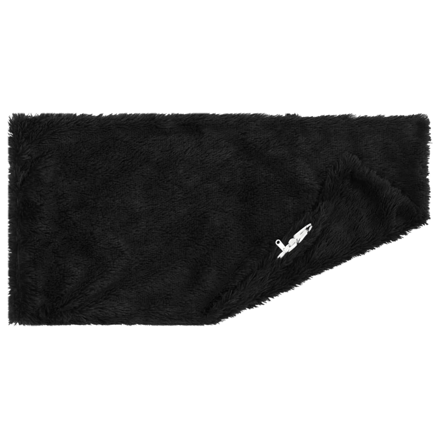 Pudebetræk 2 pcs HEERLEN Sort 40 x 70 cm PV Fleece