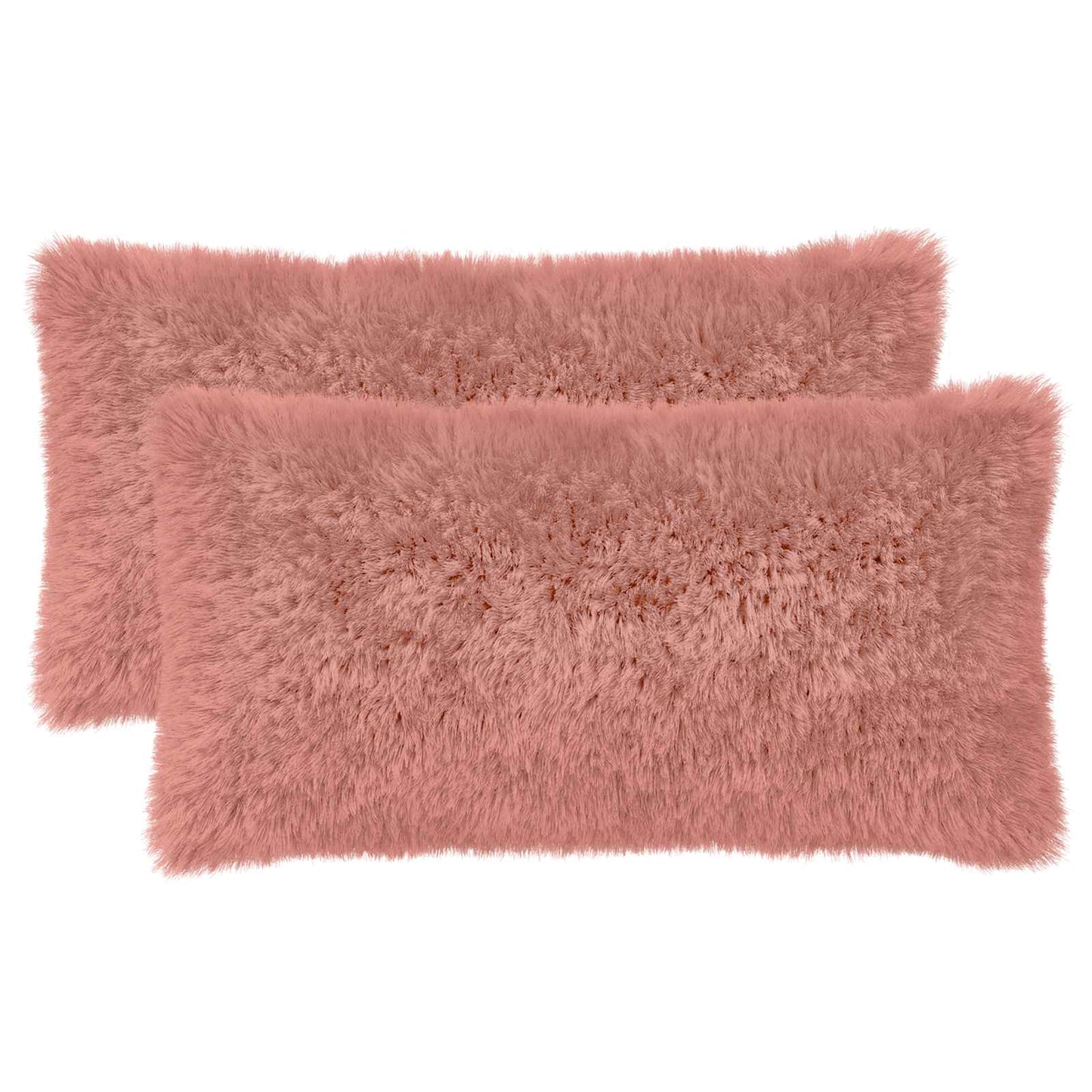 Pudebetræk 2 pcs HEERLEN Lyserød 40 x 70 cm PV Fleece