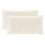 Pudebetræk 2 pcs HEERLEN Hvid 40 x 70 cm PV Fleece