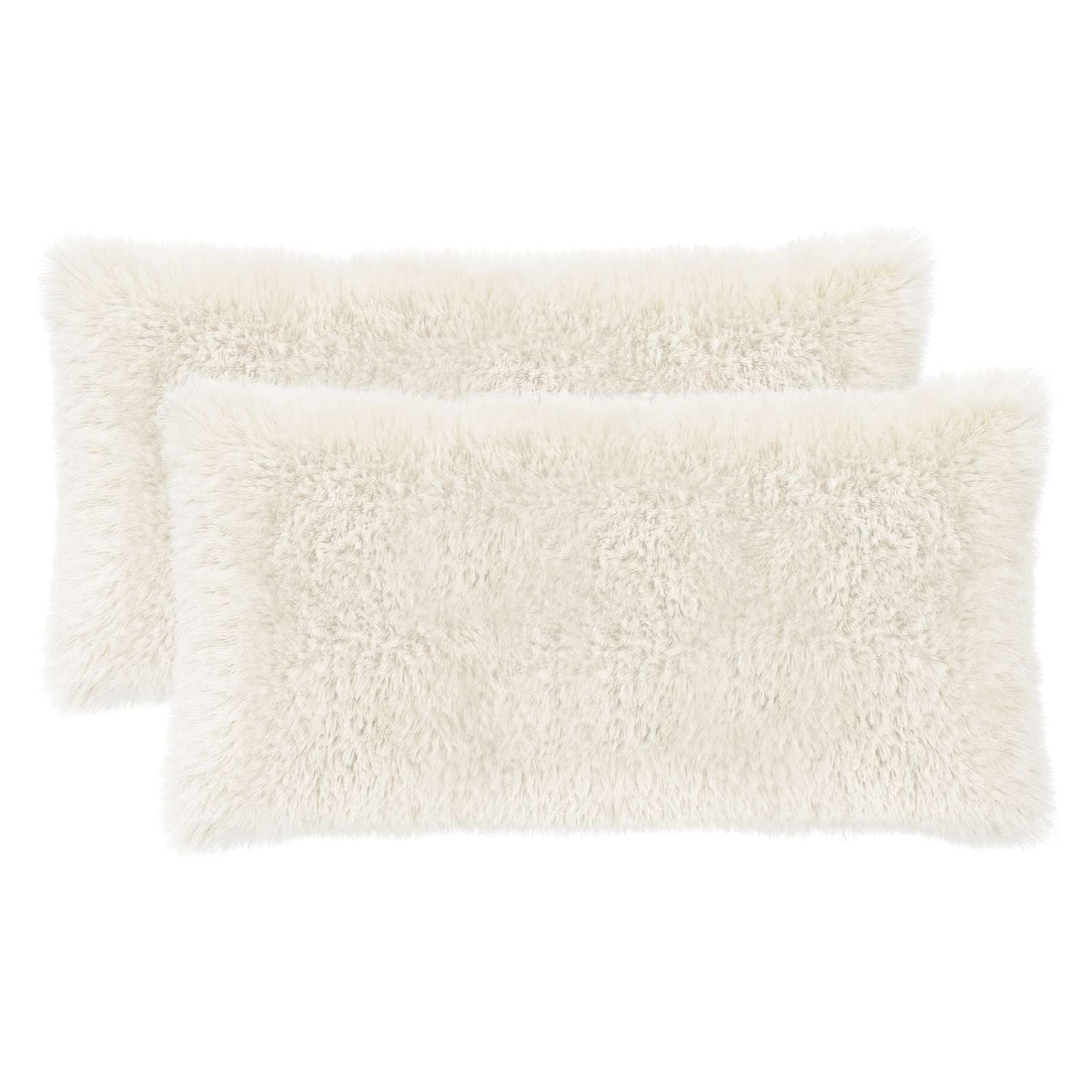 Pudebetræk 2 pcs HEERLEN Hvid 40 x 70 cm PV Fleece