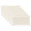 Pudebetræk 6 pcs HEERLEN Hvid 40 x 70 cm PV Fleece