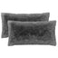 Pudebetræk 2 pcs HEERLEN Lysegrå 40 x 70 cm PV Fleece