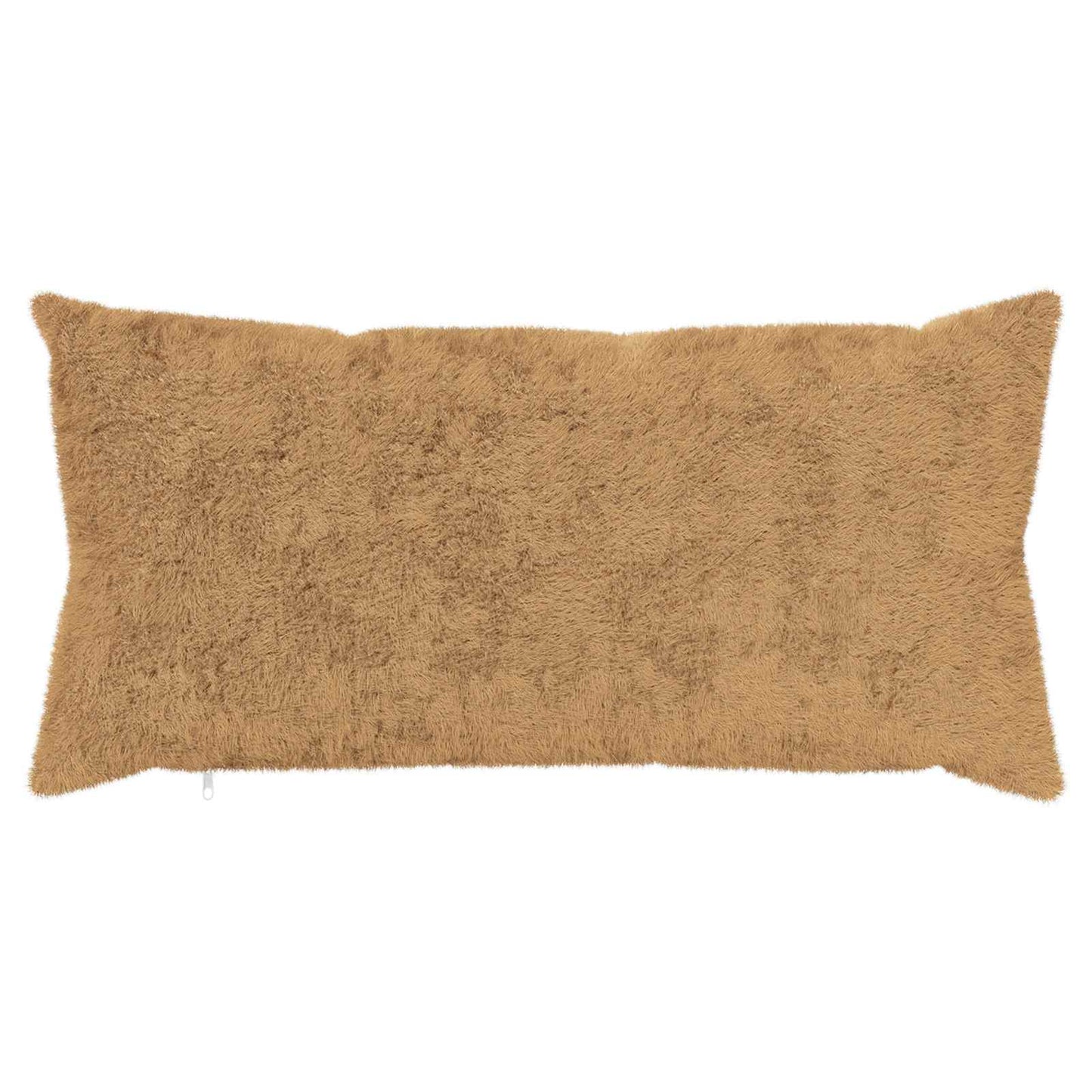 Pudebetræk 2 stk. HEERLEN Gråbrun 40 x 70 cm Faux Kanin Pels