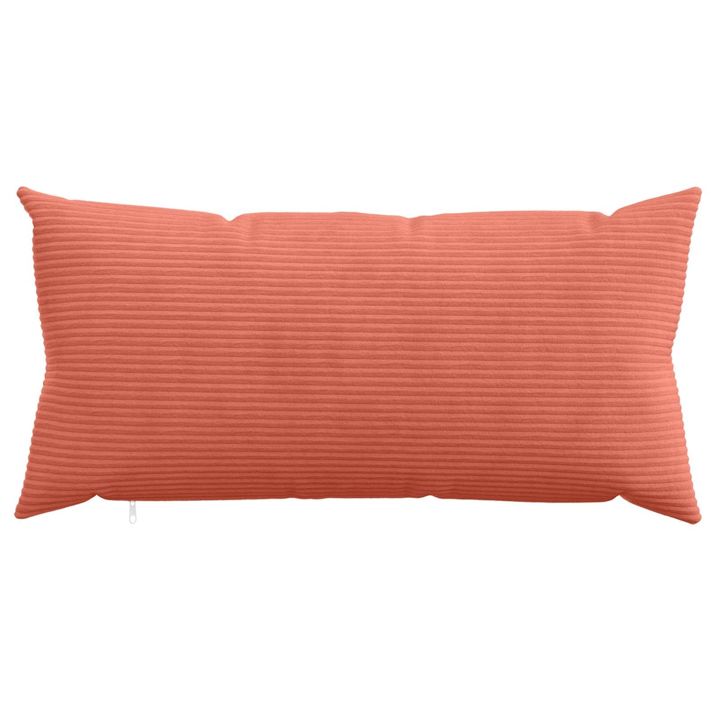 Pudebetræk 6 pcs HEERLEN Rød orange 40 x 80 cm cordfløjl