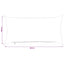 Pudebetræk 2 pcs HEERLEN Lyserød 40 x 80 cm Bouclé