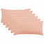 Pudebetræk 6 pcs HEERLEN Lyserød 40 x 80 cm Bouclé