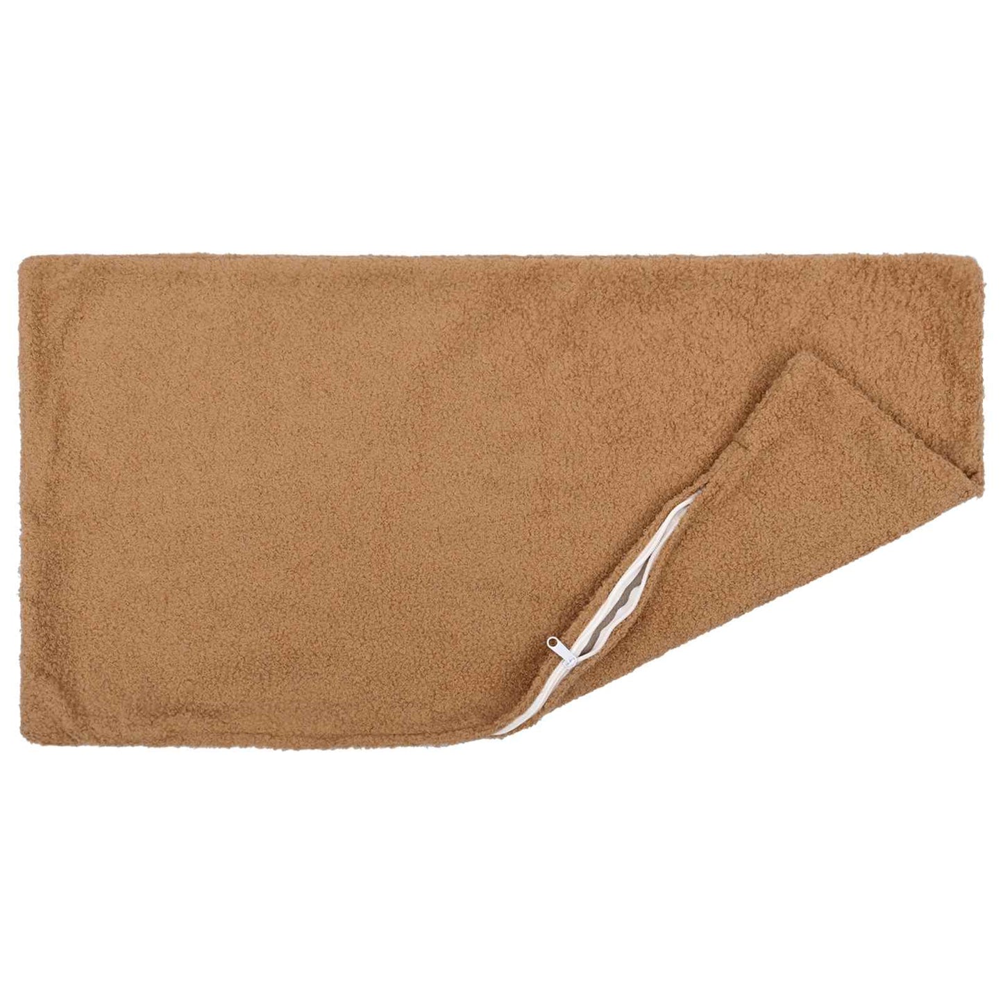 Pudebetræk 6 pcs HEERLEN Beige 40 x 80 cm Bouclé