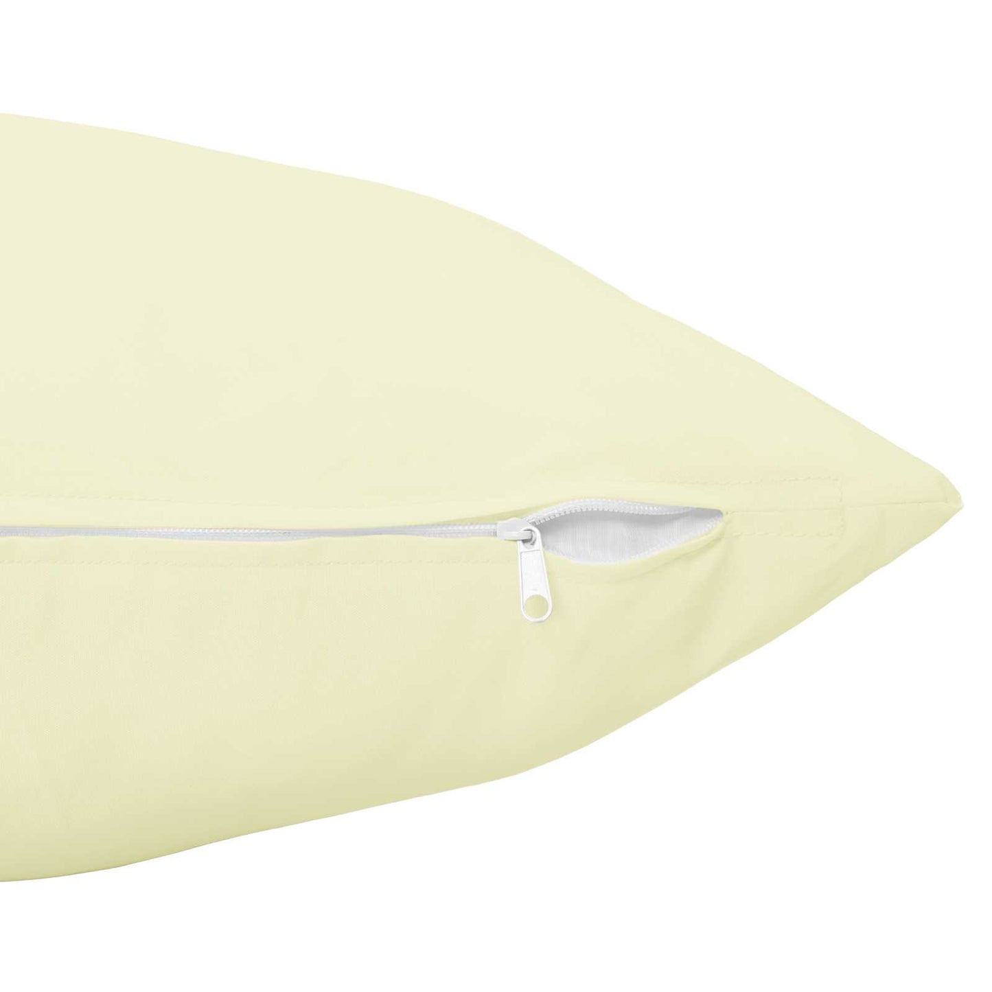 Pudebetræk 2 pcs HEERLEN Cremefarvet 40 x 80 cm Polyester