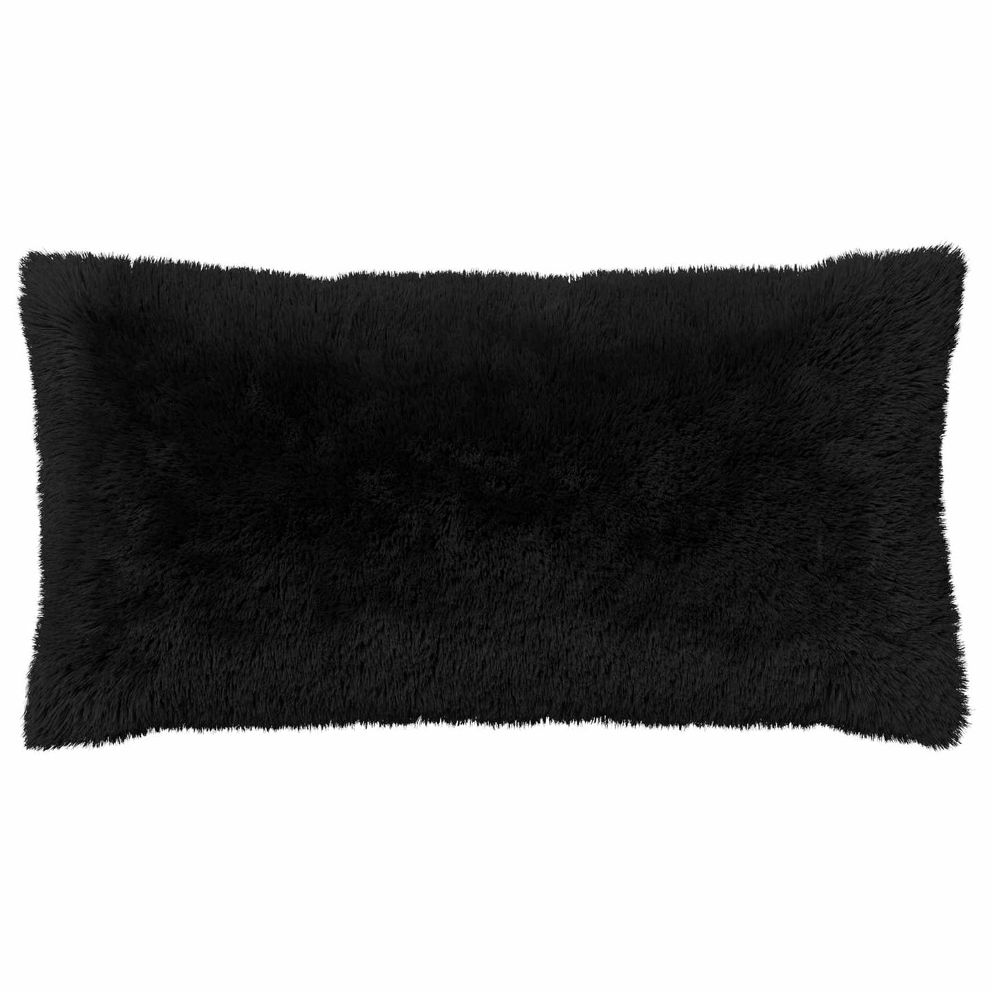 Pudebetræk 2 pcs HEERLEN Sort 40 x 80 cm PV Fleece