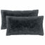 Pudebetræk 2 pcs HEERLEN Antracit 40 x 80 cm PV Fleece