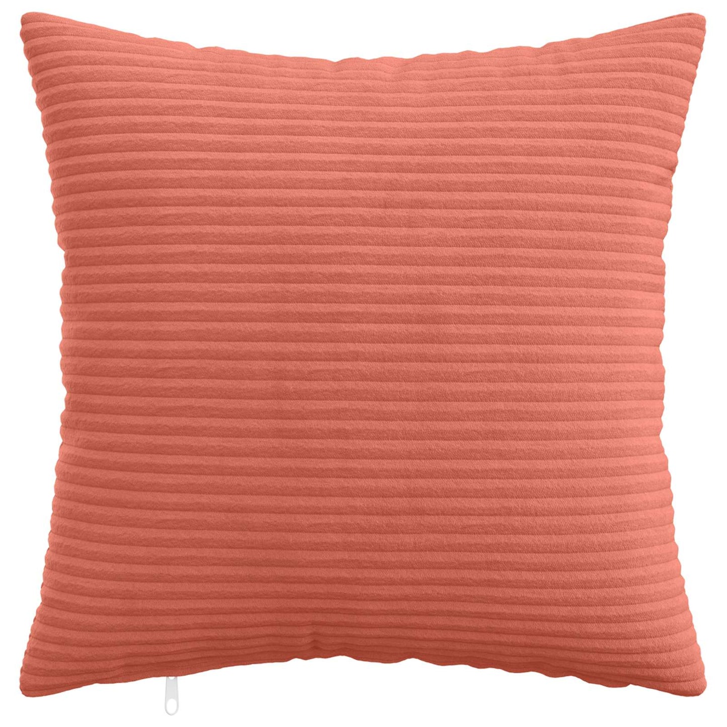 Pudebetræk 2 pcs HEERLEN Rød orange 45 x 45 cm cordfløjl