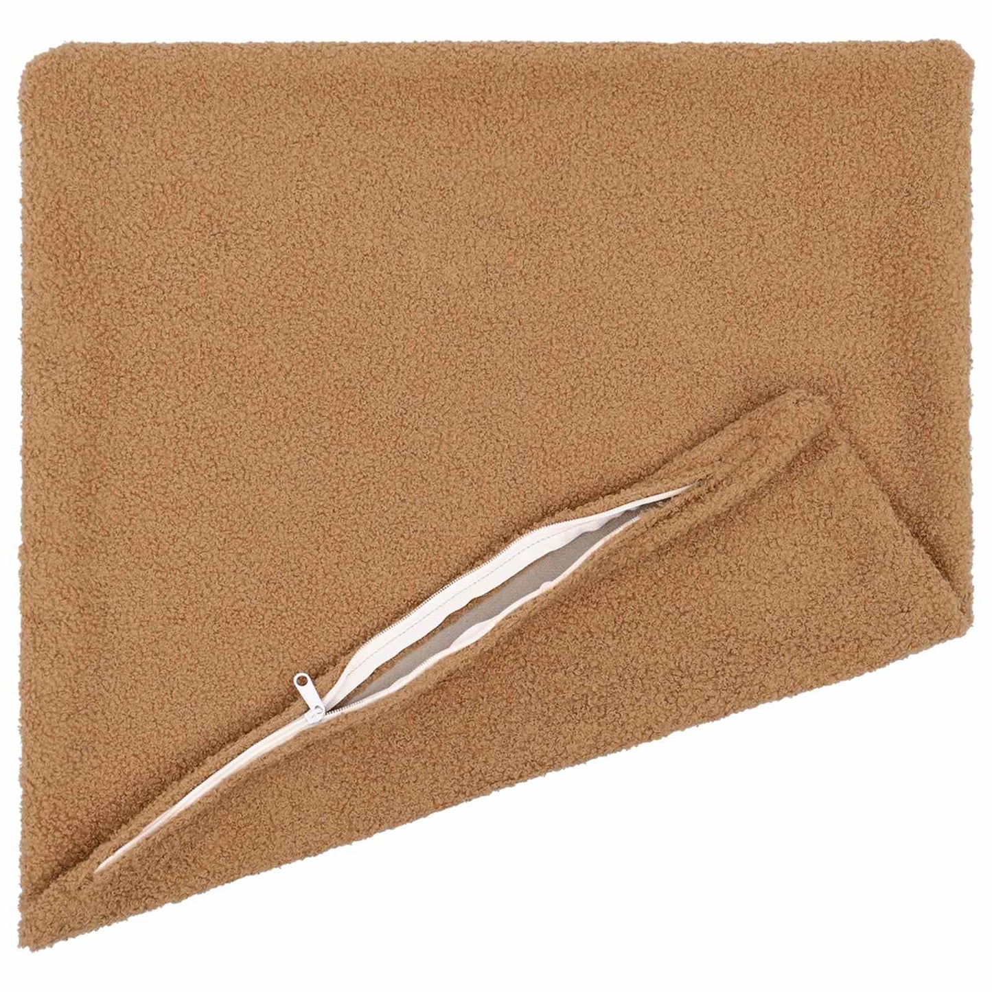 Pudebetræk 2 pcs HEERLEN Beige 45 x 45 cm Bouclé
