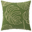 Pudebetræk 12 pcs HEERLEN Bladdesign 45 x 45 cm Polyester
