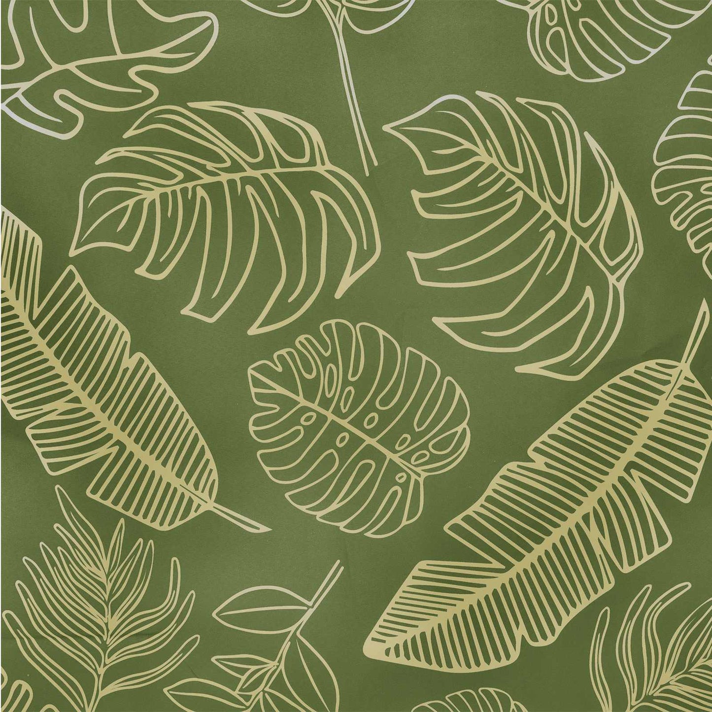 Pudebetræk 12 pcs HEERLEN Bladdesign 45 x 45 cm Polyester