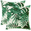 Pudebetræk 2 pcs HEERLEN Bladmønster 45 x 45 cm Polyester
