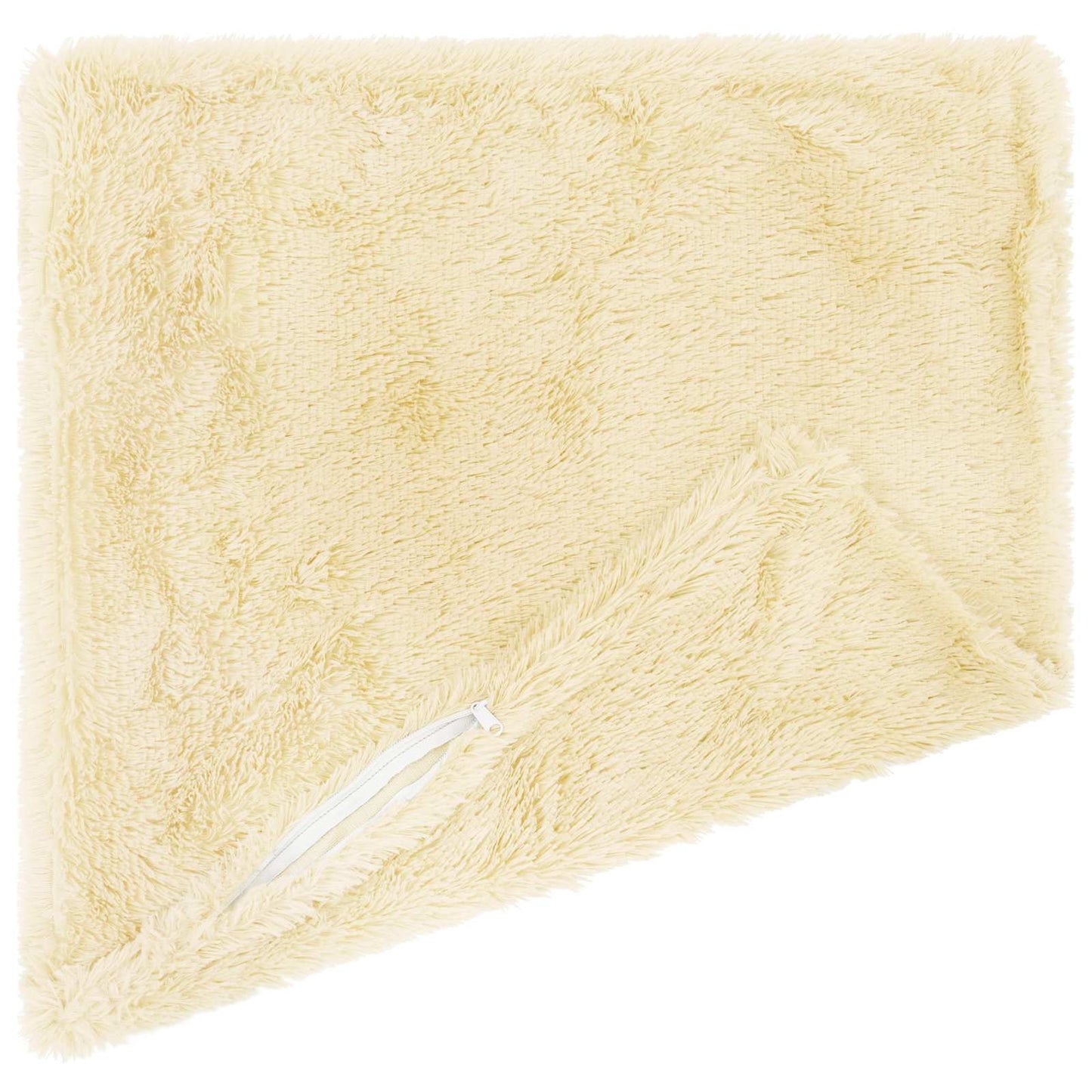Pudebetræk 2 pcs HEERLEN Cremefarvet 45 x 45 cm PV Fleece