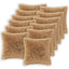 Pudebetræk 12 pcs HEERLEN Gråbrun 45 x 45 cm PV Fleece