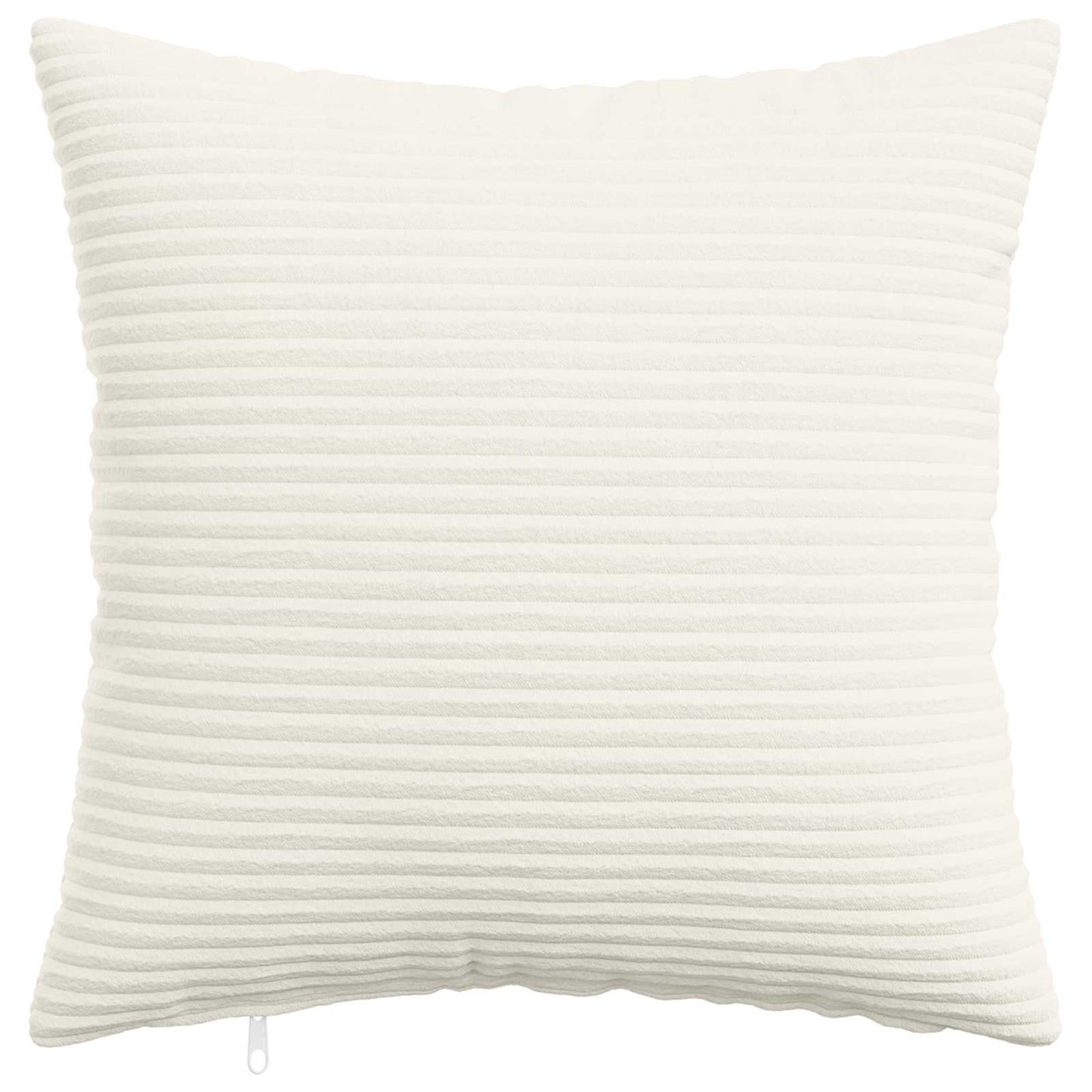 Pudebetræk 12 pcs HEERLEN Cremefarvet 50 x 50 cm cordfløjl
