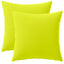 Pudebetræk 2 pcs HEERLEN Lys grøn 50 x 50 cm Polyester