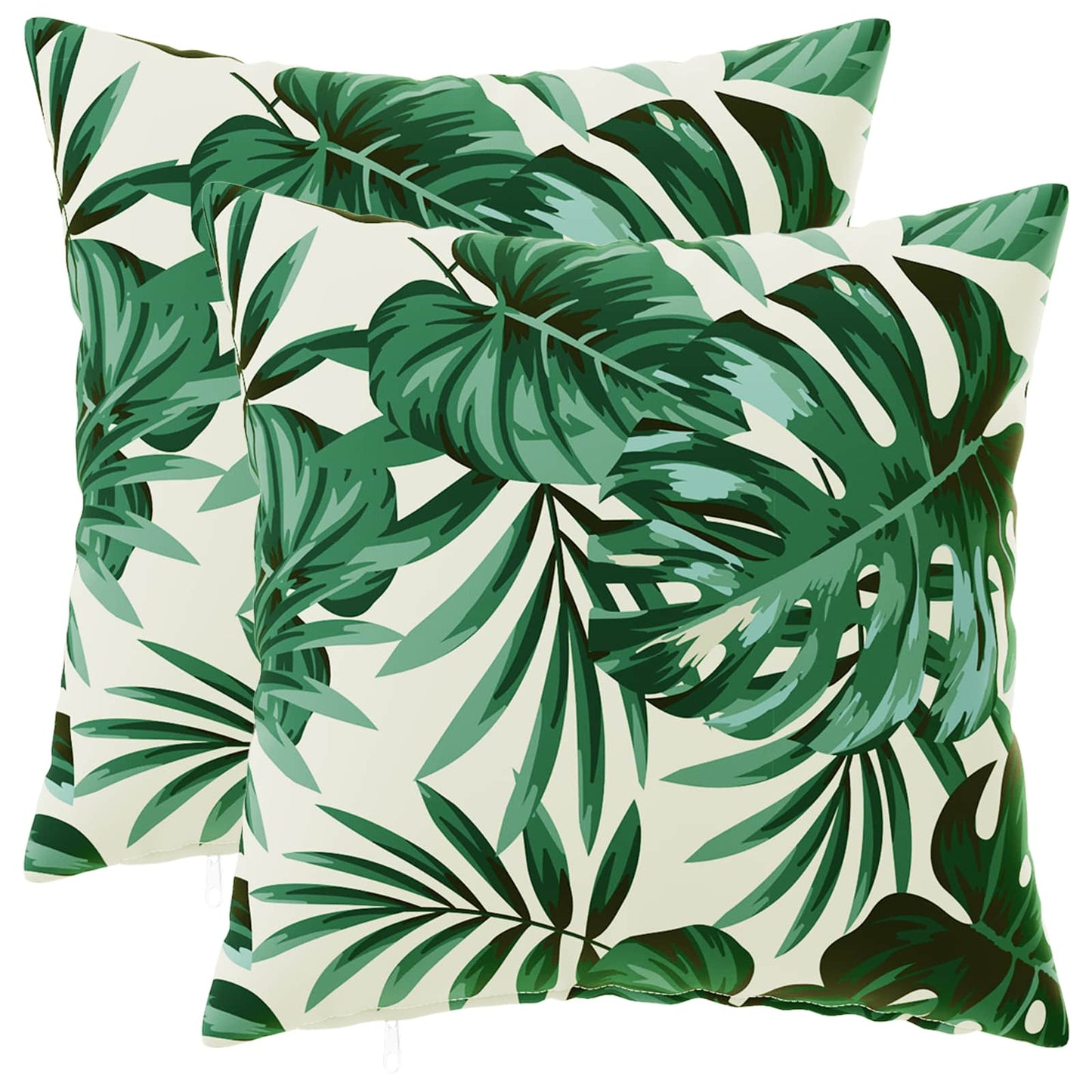Pudebetræk 2 pcs HEERLEN Bladmønster 50 x 50 cm Polyester