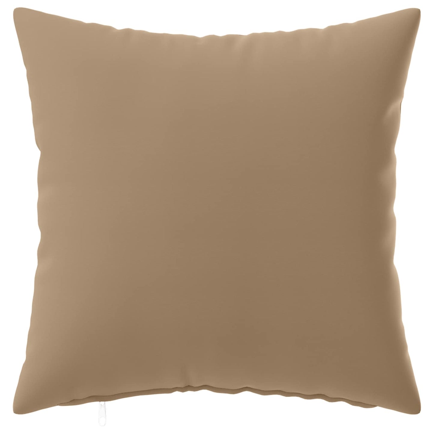 Pudebetræk 12 stk. HEERLEN Gråbrun 50 x 50 cm Polyester