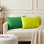Pudebetræk 6 pcs HEERLEN Lys grøn 50 x 80 cm Polyester