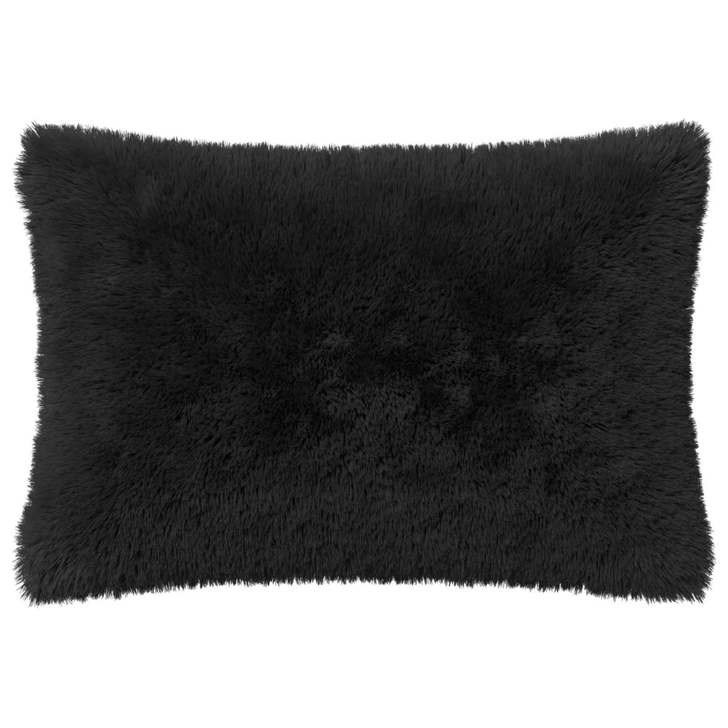 Pudebetræk 6 pcs HEERLEN Sort 50 x 70 cm PV Fleece