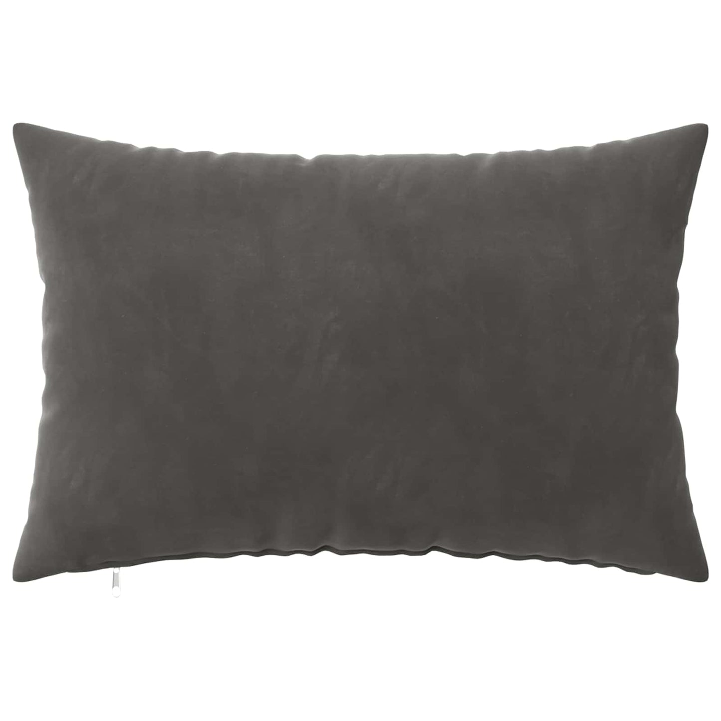 Pudebetræk 2 pcs HEERLEN Mørkegrå 50 x 75 cm Fløjl
