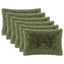 Pudebetræk 6 pcs HEERLEN Grøn 50 x 75 cm PV Fleece