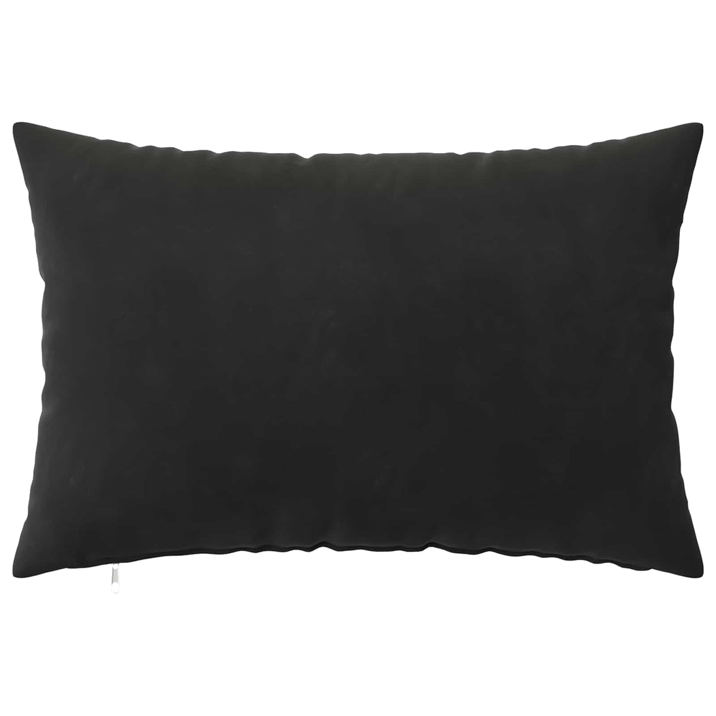 Pudebetræk 2 pcs HEERLEN Sort 50 x 80 cm Fløjl