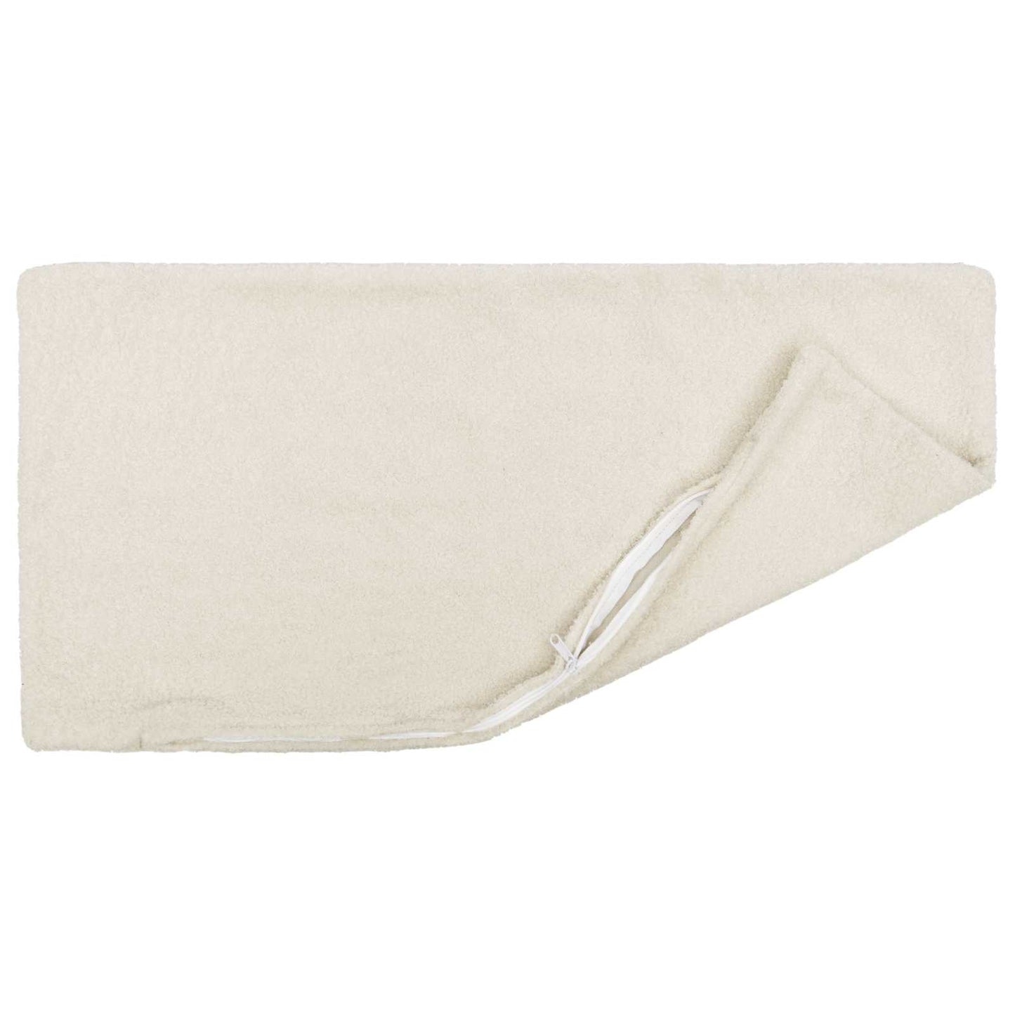 Pudebetræk 6 pcs HEERLEN Cremefarvet 50 x 80 cm Bouclé