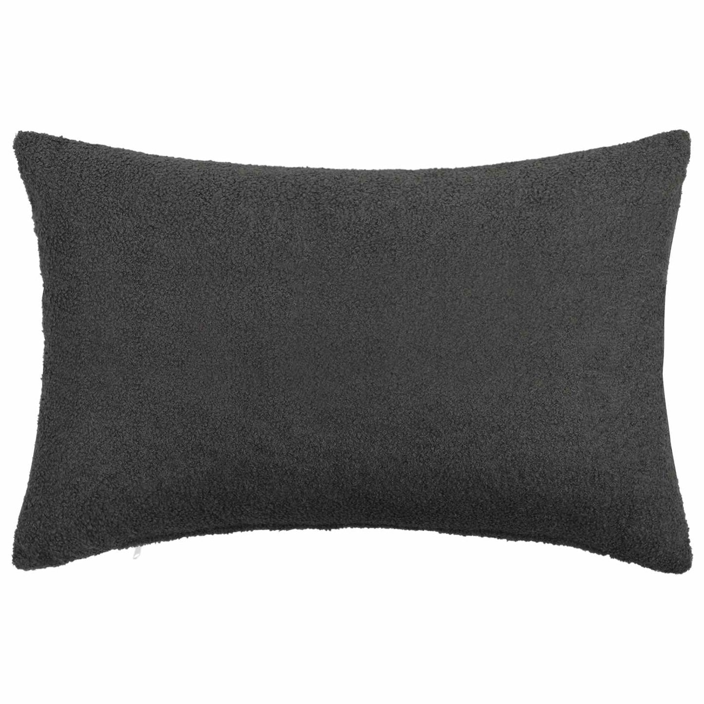Pudebetræk 6 pcs HEERLEN Mørkegrå 50 x 80 cm Bouclé