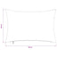Pudebetræk 2 pcs HEERLEN Beige 50 x 80 cm Bouclé