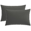 Pudebetræk 2 pcs HEERLEN Antracit 50 x 80 cm Polyester