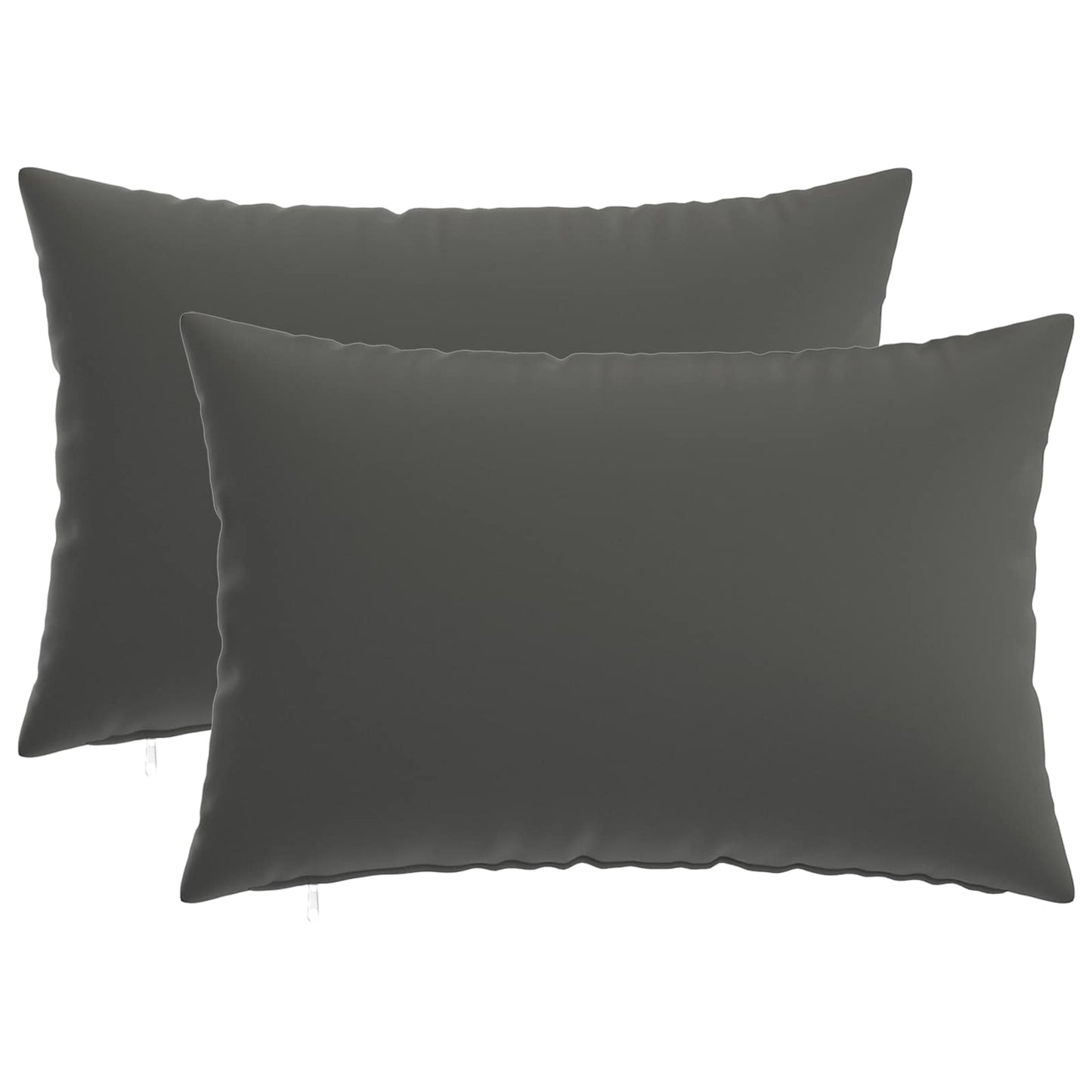 Pudebetræk 2 pcs HEERLEN Antracit 50 x 80 cm Polyester