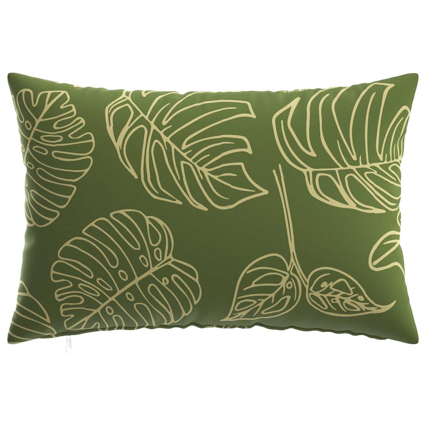 Pudebetræk 6 pcs HEERLEN Bladdesign 50 x 80 cm Polyester