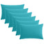 Pudebetræk 6 pcs HEERLEN Turkis 50 x 80 cm Polyester