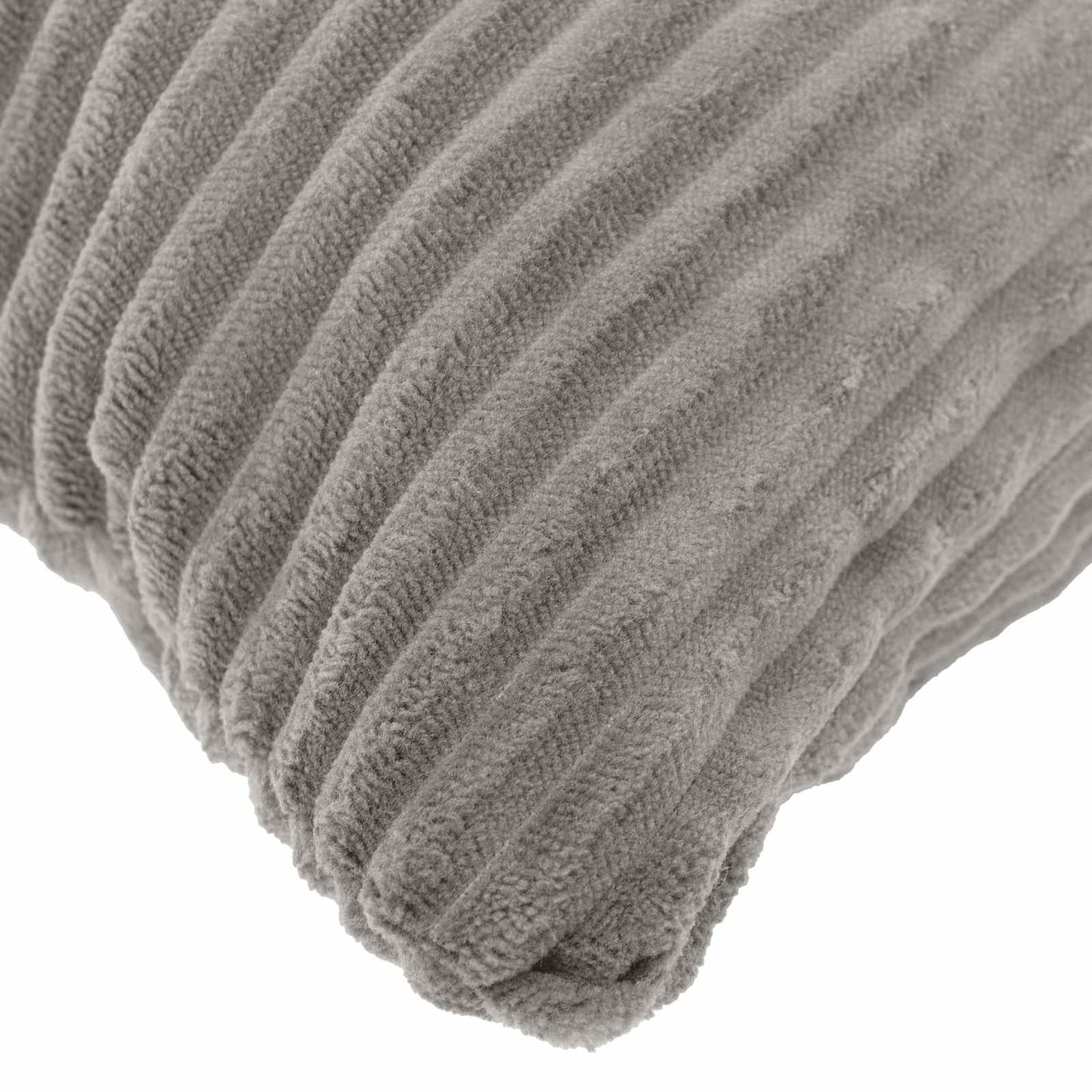 Pudebetræk 2 pcs HEERLEN Lysegrå 55 x 55 cm cordfløjl