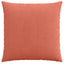 Pudebetræk 2 pcs HEERLEN Rød orange 55 x 55 cm cordfløjl