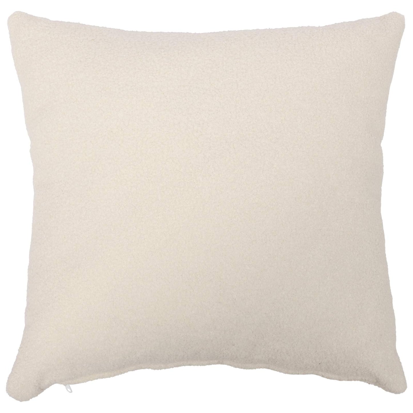 Pudebetræk 6 pcs HEERLEN Cremefarvet 55 x 55 cm Bouclé
