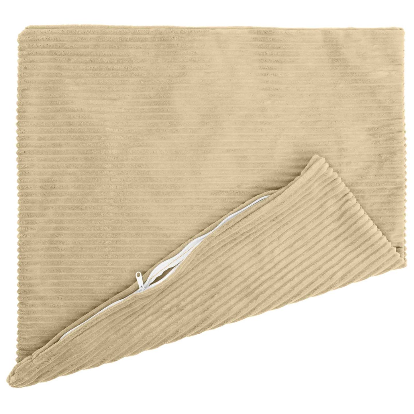 Pudebetræk 6 pcs HEERLEN Grøn Grå 60 x 60 cm cordfløjl