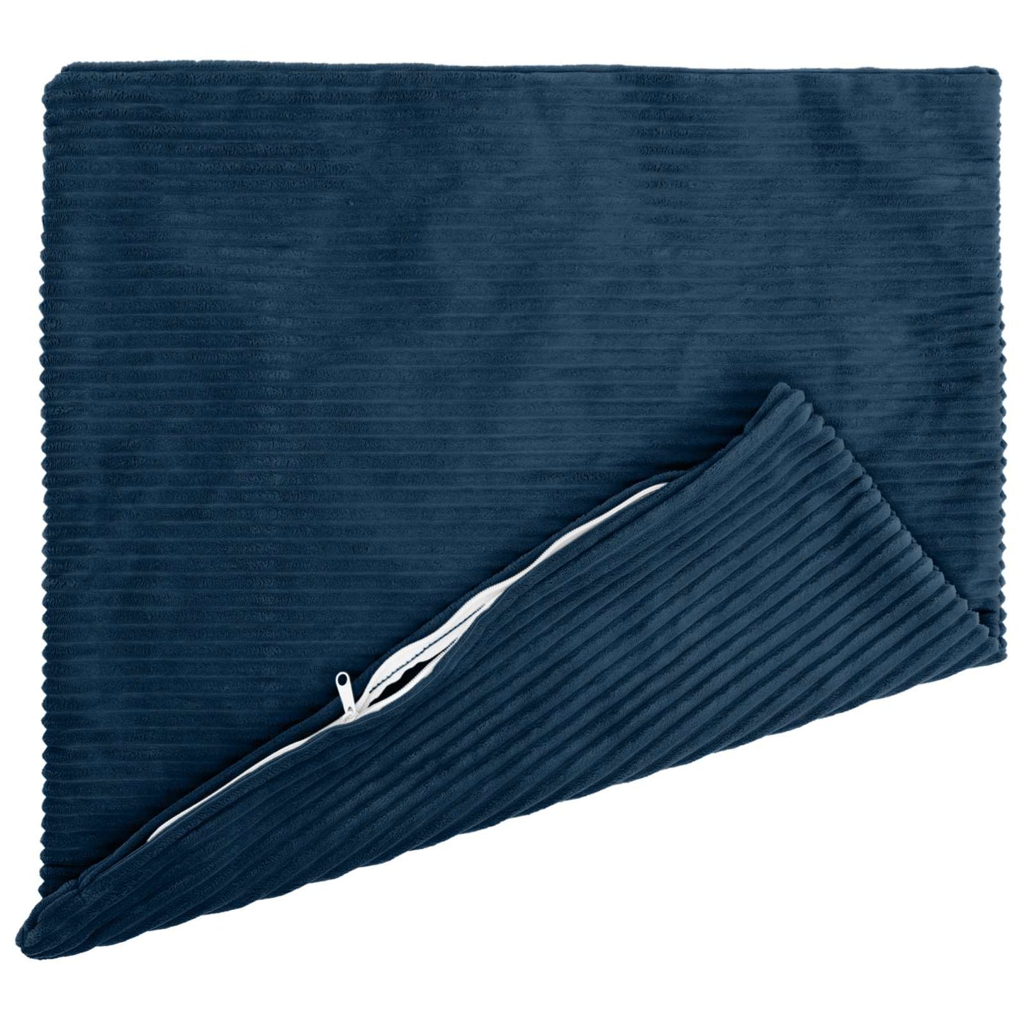 Pudebetræk 2 pcs HEERLEN Mørkeblå 60 x 60 cm cordfløjl