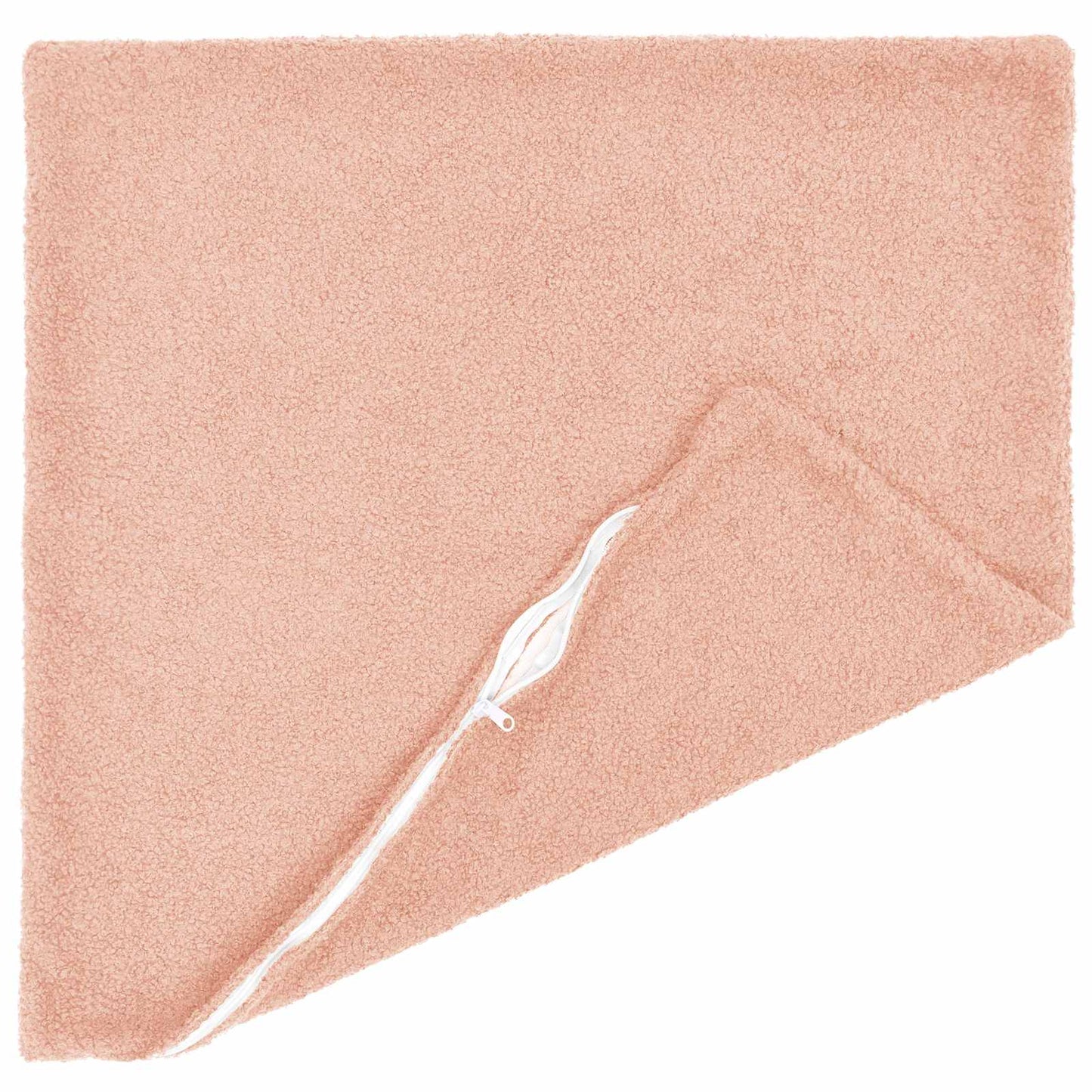 Pudebetræk 6 pcs HEERLEN Lyserød 60 x 60 cm Bouclé
