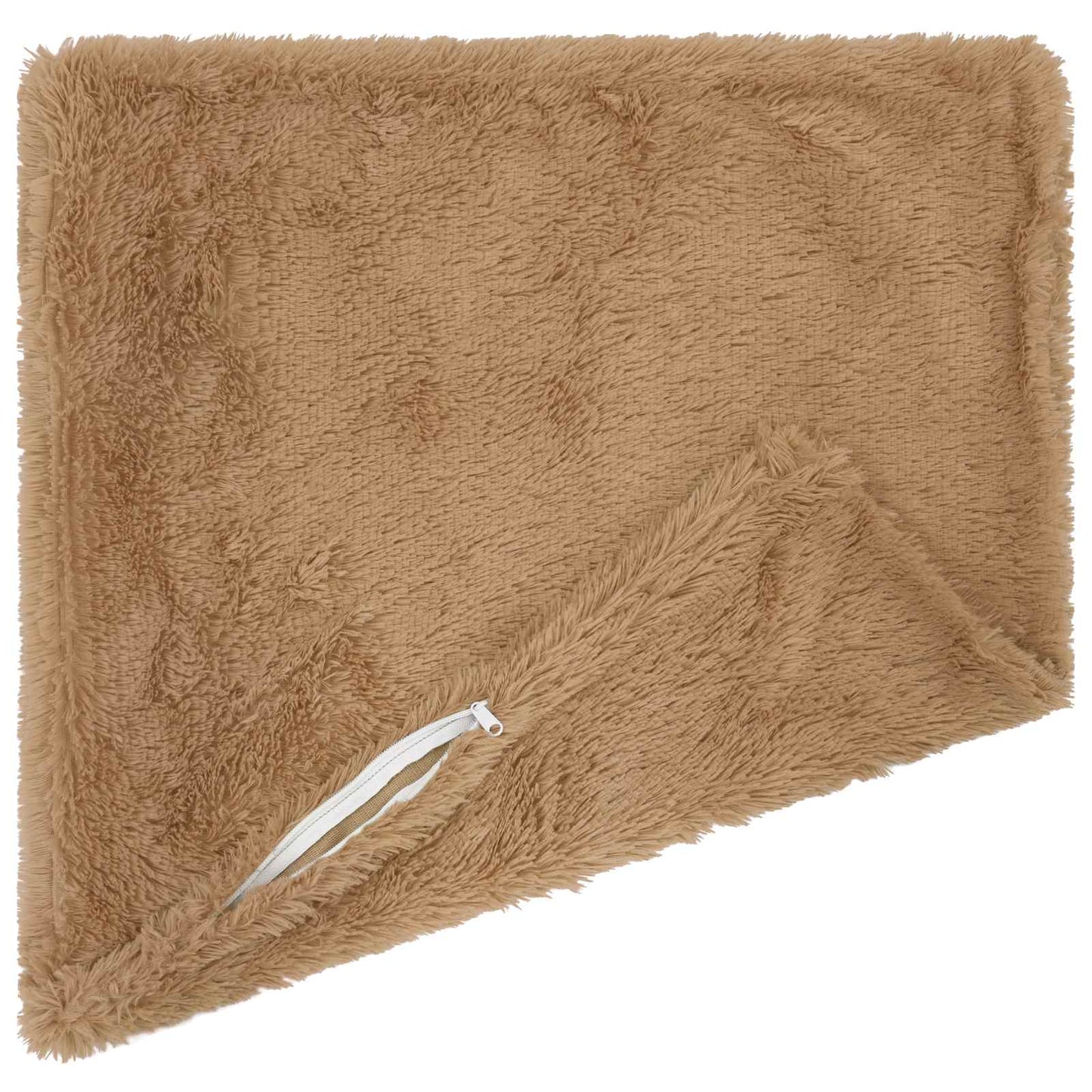 Pudebetræk 6 pcs HEERLEN Gråbrun 60 x 60 cm PV Fleece