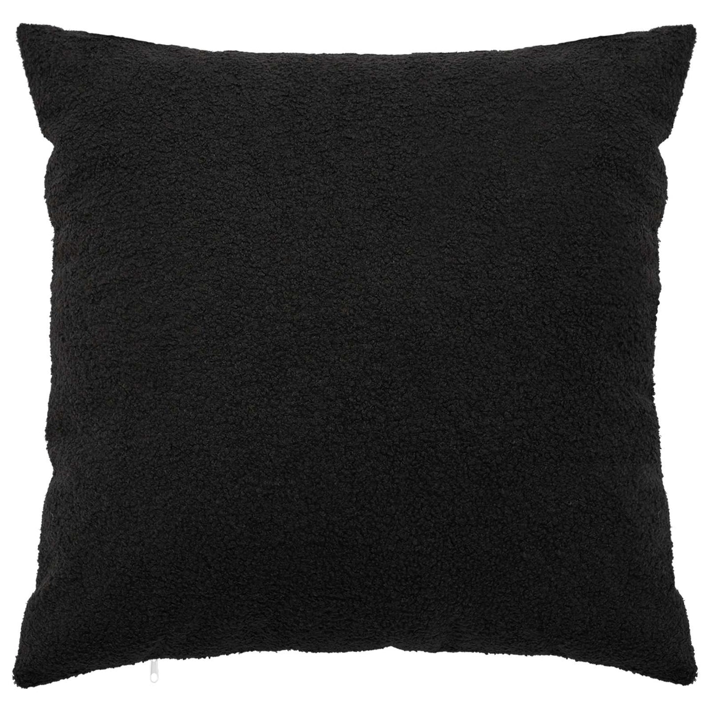 Pudebetræk 6 pcs HEERLEN Sort 65 x 65 cm Bouclé