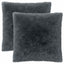 Pudebetræk 2 pcs HEERLEN Antracit 65 x 65 cm PV Fleece